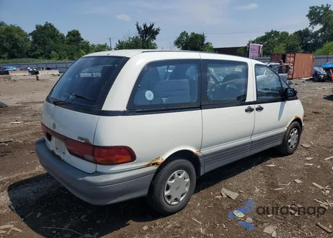 1992 Toyota Previa Dlx z USA, uszkodzony, nr VIN JT3AC11R2N1028094